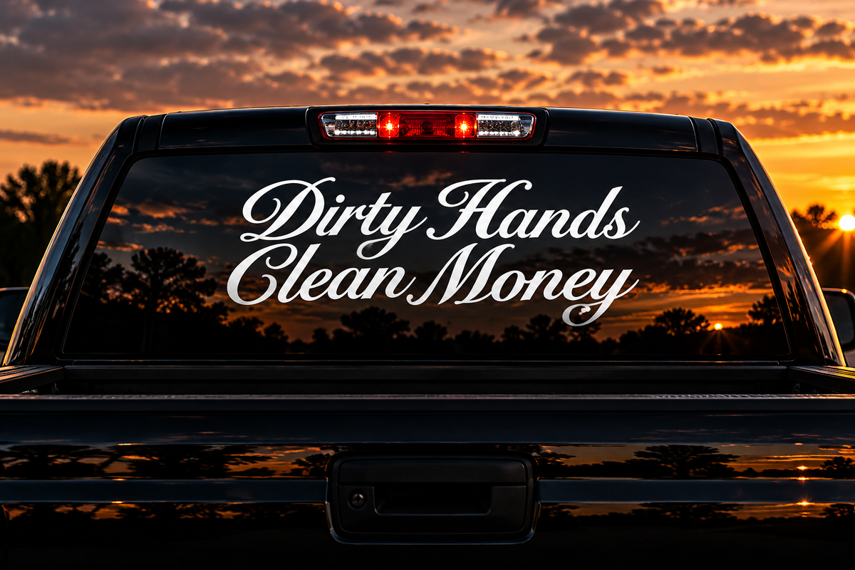 DIRTY HANDS CLEAN MONEY