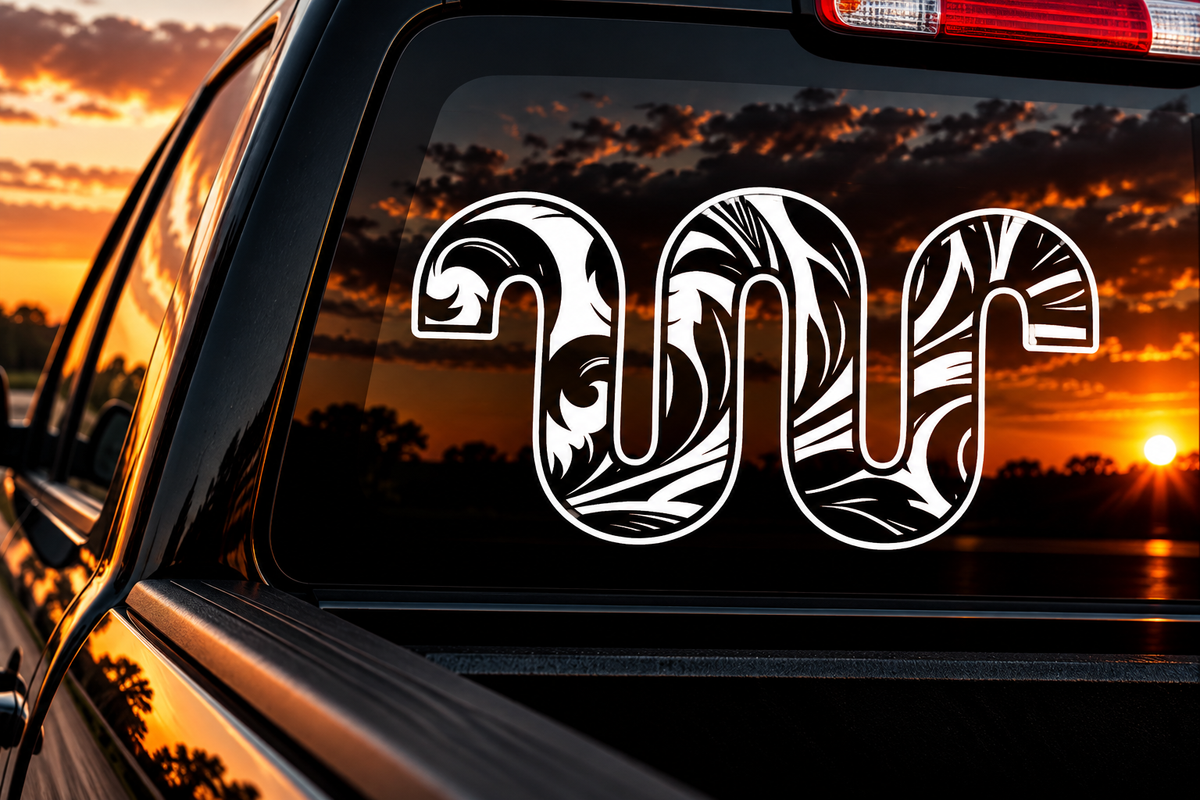 Western Tooled King Ranch - DECAL