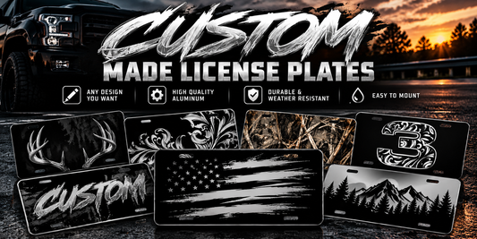Custom Made License Plates